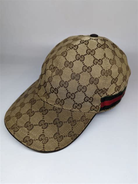 gucci 200035-204891|Gucci GG canvas sherry line baseball cap 200035 204891 .